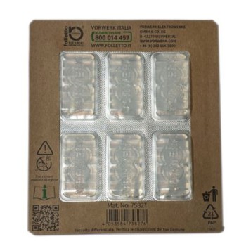DOVINA PROFUMATORE ASPIRAPOLVERE NUOVA CONFEZIONE 6 PZ ORIGINALE FOLLETTO EX 58360