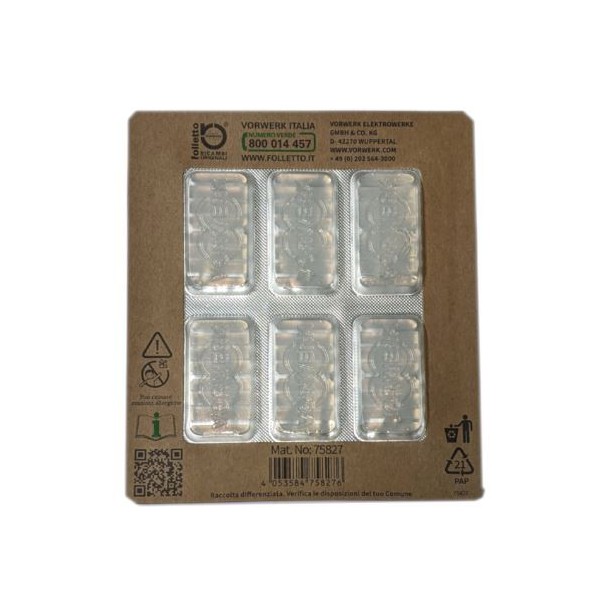 DOVINA PROFUMATORE ASPIRAPOLVERE NUOVA CONFEZIONE 6 PZ ORIGINALE FOLLETTO EX 58360