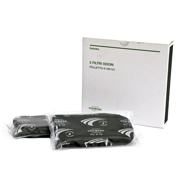 FILTRO ODORE K130 - K131 CONF. 2  PZ RICAMBIO ORIGINALE FOLLETTO
