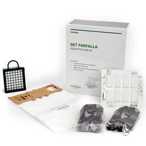 SET FARFALLA ORIGINALE FOLLETTO K130 - K131 43730