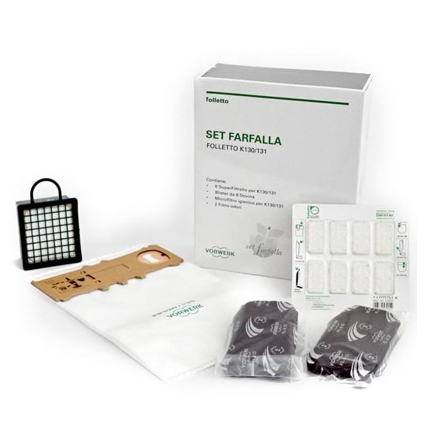 SET FARFALLA ORIGINALE FOLLETTO K130 - K131 43730