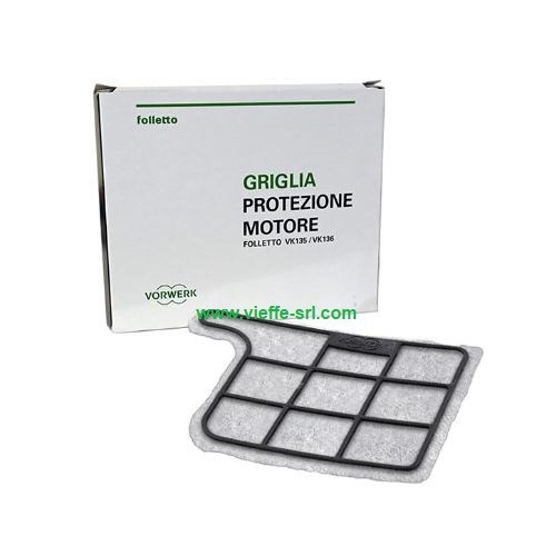 FILTRO GRIGLIA PROTEZIONE MOTORE ORIGINALE FOLLETTO K135 - K136