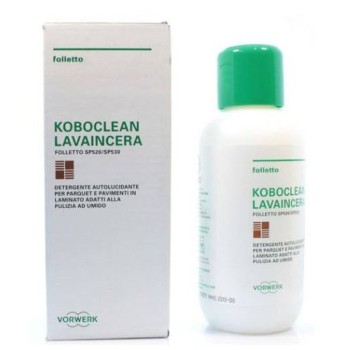 KOBOCLEAN DETERGENTE LAVAINCERA PULILAVA SP520 -SP530 - SP600 - SP7 500ML ORIGINALE FOLLETTO