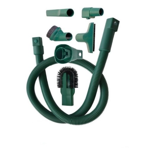 KIT TUBO ASPIRAZIONE FLESSIBILE + SET ACCESSORI COMPLETO DI ADATTATORE COMPATIBILE FOLLETTO K130 - K131 - K135 - K136 - K140