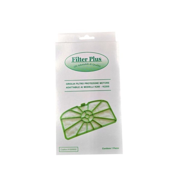 FILTRO GRIGLIA MOTORE IN SCATOLA COMPATIBILE FOLLETTO K200 - K220S