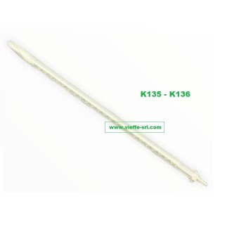 ASTA X BASTONE REGOLAZIONE SCHEDA  K135-K136 ORIGINALE FOLLETTO
